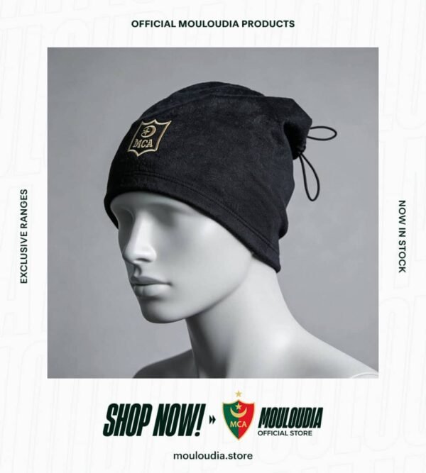 Bonnet/cache cou Polaire Noir