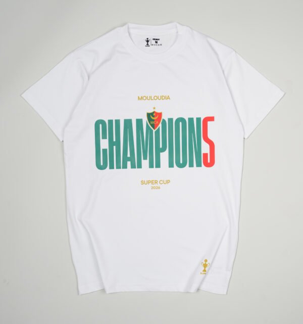 T-Shirt MCA Champions Super coupe 5