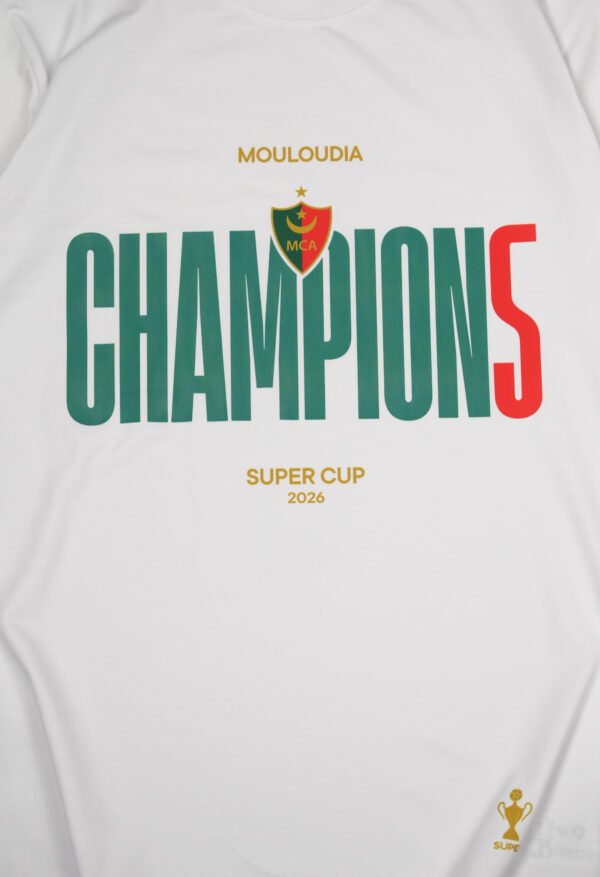 T-Shirt MCA Champions Super coupe 5